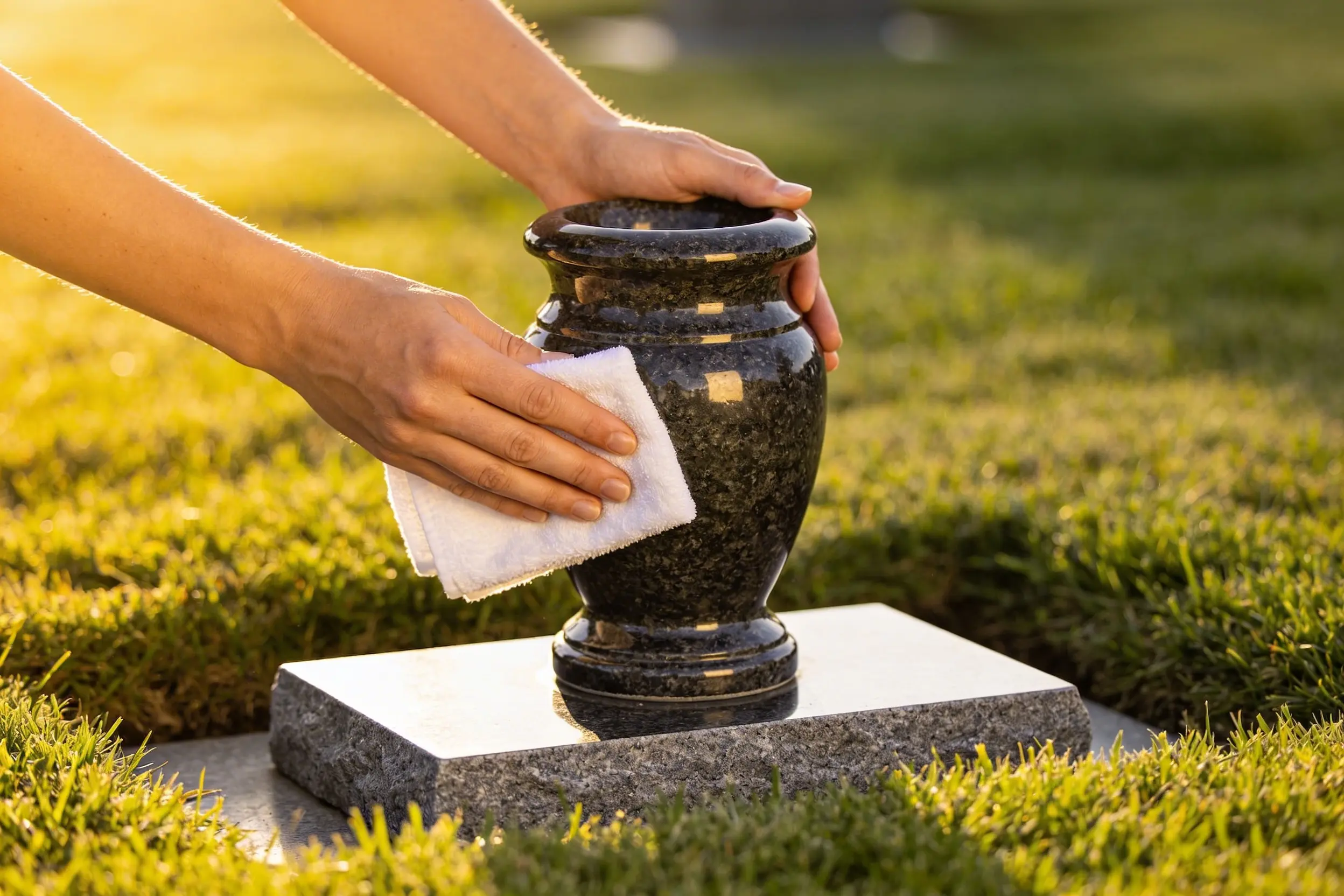 Standard Granite Flower Vase Sizes